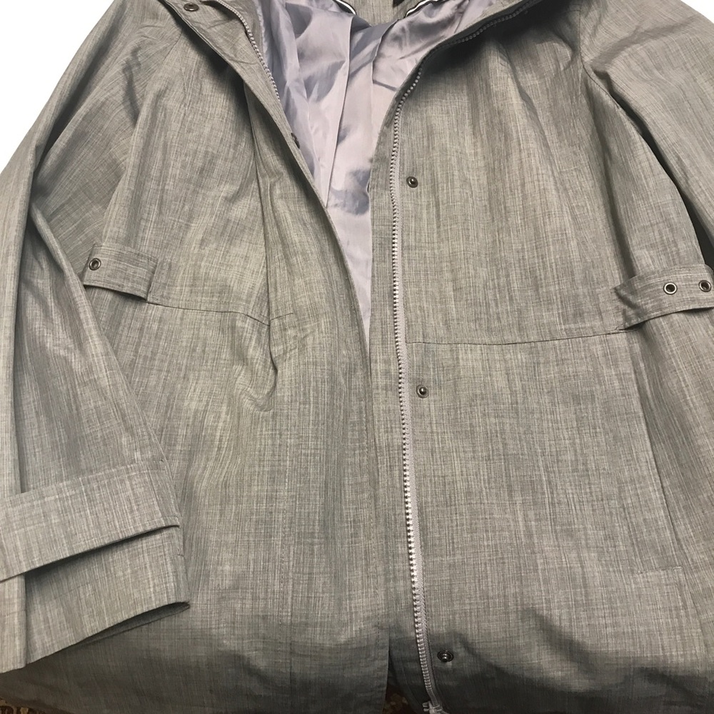 Gray Rain Coat - image 2